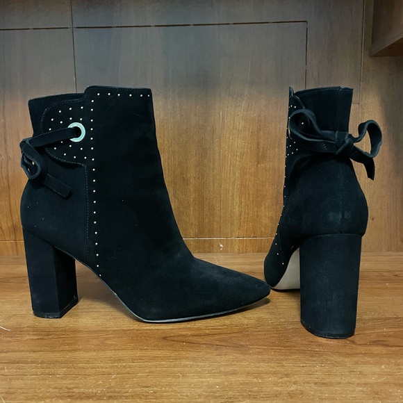 Black Heeled Booties - Picture 7 of 7